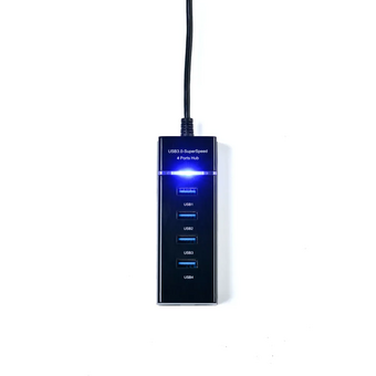  USB-Хаб (концентратор) KS-is KS-728 1xUSB 3.0 3xUSB 2.0 F в USB 3.0 Type A M 1.2м 