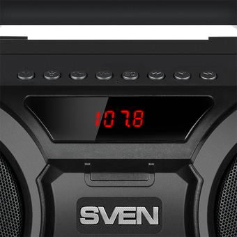  Портативная колонка Sven АС PS-415 черный 12W BT/USB 