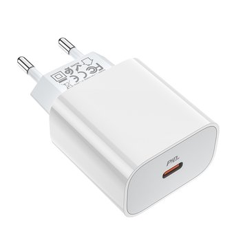  СЗУ HOCO C76A Plus Speed source PD20W charger(EU), white 