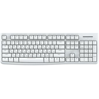  Клавиатура Dareu LK185 White (белый), проводная мембранная 