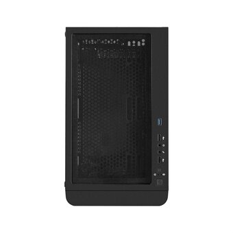  Корпус ExeGate EVO-9202 EX294965RUS Miditower (ATX, без БП, с окном, 1*USB+1*USB3.0, аудио, 3 вент. 12см с RGB подсветкой) 