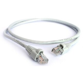  Патч-корд Greenconnect GCR (GCR-LNC03-15.0m) 15.0m, кат.5e,прямой, UTP, серый, 24 AWG, литой, ethernet high speed 1 Гбит/с, RJ45, T568B (LNC500) 