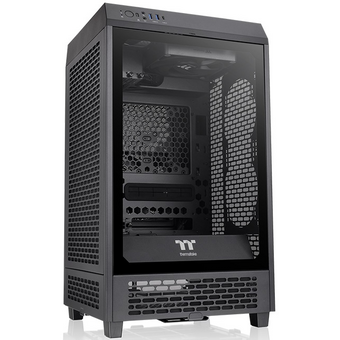  Корпус Thermaltake The Tower 200 (CA-1X9-00S1WN-00) черный без БП miniITX 11x120mm 5x140mm 2xUSB3.0 1xUSB3.1 audio bott PSU 