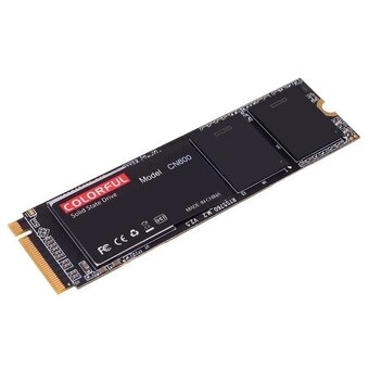  SSD Colorful CN600 (CN600 512GB) M.2 2280 512GB PCIe Gen3x4 with NVMe, 1800/1500, 3D Nand, RTL (070272) 