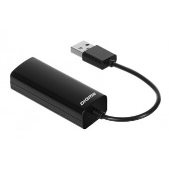  Сетевой адаптер Digma D-USB2-LAN100 Fast Ethernet USB 2.0 
