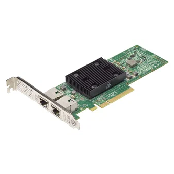  Сетевой адаптер Lenovo ThinkSystem Broadcom NX-E (7ZT7A00496) PCIe 10Gb 2-Port Base-T Ethernet Adapter 