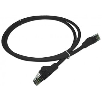  Патч-корд LANMASTER (LAN-PC45/U5E-1.5-BK) LSZH UTP кат.5e, 1.5 м, черный 