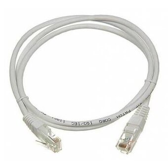  Патч-корд LANMASTER (LAN-PC45/U6-2.0-WH) LSZH UTP кат.6, 2.0 м, белый 