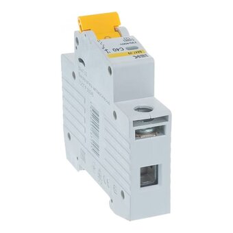  Выключатель IEK ВА47-29 (MVA20-1-040-C) автоматический 40A тип C 4.5kA 1П 230/400В 1мод белый (упак. 1шт) 