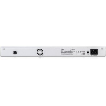  Коммутатор Ubiquiti UniFi (USW-24) (071385) 24Port Gigabit Switch with SFP в стойку, 24х 1G RJ45, 2х SFP, RTL 