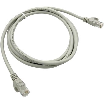  Патч-корд Buro (UTP-6-2M-G) UTP 4 пары cat6 CCA molded 2м серый RJ-45 (m)-RJ-45 (m) 