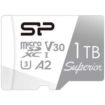  Карта памяти Silicon Power (SP001TBSTXDA2V20SP) microSDXC 1Tb Class10 Superior + adapter 