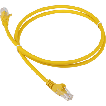  Патч-корд LANMASTER (LAN-PC45/U6-1.5-YL) LSZH UTP кат.6, 1.5 м, желтый 