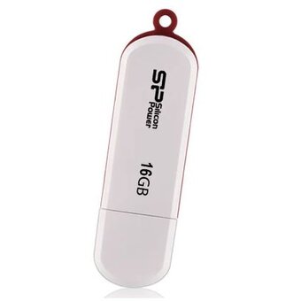  USB-флешка Silicon Power LuxMini 320 SP016GBUF2320V1N 16Gb USB 2.0, Зеленый 