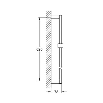  Душевая штанга GROHE Euphoria Cube 27892000 хром 