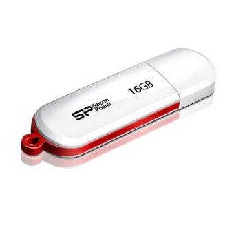  USB-флешка Silicon Power LuxMini 320 SP016GBUF2320V1N 16Gb USB 2.0, Зеленый 