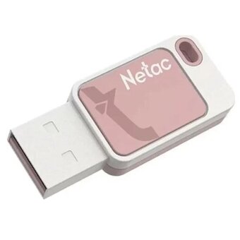  USB-флешка Netac (NT03UA31N-032G-20PK) 32Gb UA31 USB2.0 розовый 