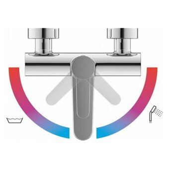  Смеситель для ванны Ravak PU 022.00/150 X070115 