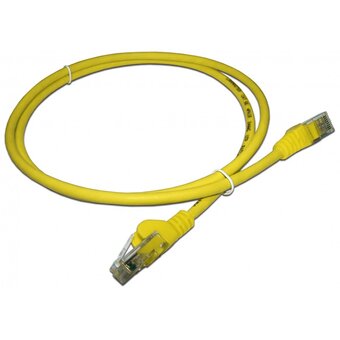  Патч-корд LANMASTER (LAN-PC45/U5E-1.5-YL) LSZH UTP кат.5e, 1.5 м, желтый 