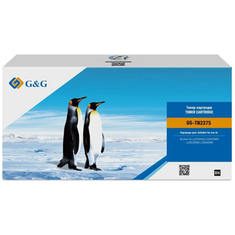  Картридж G&G GG-TN2375 лазерный черный (2600стр.) для Brother HL-L2300DR/L2340DWR/L2360DNR/L2365DWR 