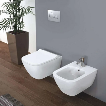  Биде подвесное Geberit Smyle Square 500.209.01.1 