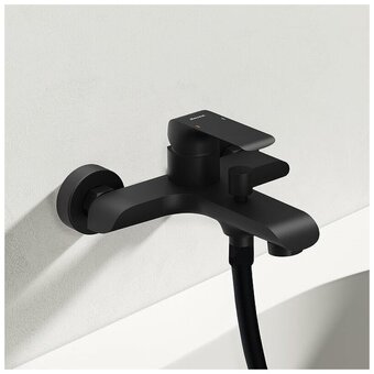  Смеситель для ванны Ravak FL 022.20/150 X070175 черный 