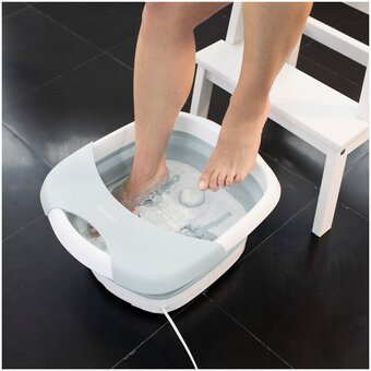  Гидромассажная ванночка для ног MEDISANA FS 886 (серый цвет) 