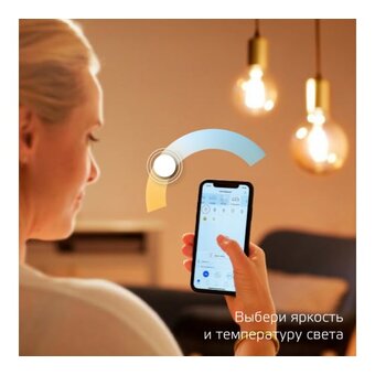  Умная лампа Gauss IoT Smart Home (1280112) E14 4.5Вт 495lm Wi-Fi 