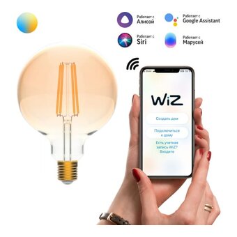 Умная лампа Gauss IoT Smart Home (1340112) E27 6.5Вт 720lm Wi-Fi 