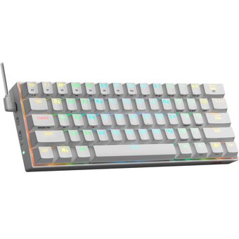  Беспроводная клавиатура DEFENDER Draconic RU White 77810 