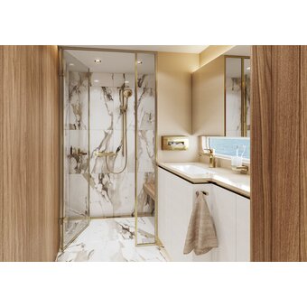  Крючок Hansgrohe AddStoris 41755990 полированное золото 