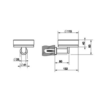 Мыльница Gessi Accessories 38803-031 