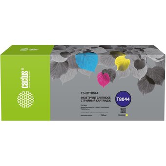  Картридж Cactus T8044 (CS-EPT8044) струйный желт.пигм. (700мл) для Epson SureColor SC-P6000/7000/8000/9000 