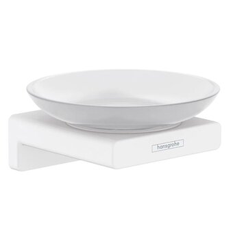  Мыльница Hansgrohe AddStoris 41746700 матовый белый 