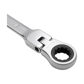  Ключ комбинированный трещоточный AV Steel Autovirazh AV-315215 с шарниром 15мм 