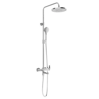  Душевая система Ravak DS 092.00 X07P642 с поворотным изливом, раздвижная 