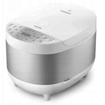  Мультиварка Philips HD4713/40 белый/серебристый 