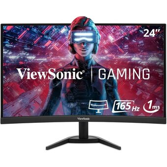 Монитор Viewsonic Gaming VX2468-PC-MHD Black 