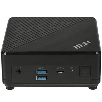  Неттоп MSI Cubi N ADL-018RU (9S6-B0A911-018) slim N200 (1) 4Gb SSD128Gb UHDG Windows 11 Professional GbitEth WiFi BT 65W черный 