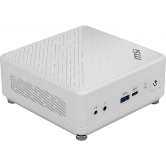  Неттоп MSI Cubi 5 12M-097XRU (9S6-B0A812-097) i5 1235U (1.3) 16Gb SSD512Gb Iris Xe noOS GbitEth WiFi BT 65W белый 