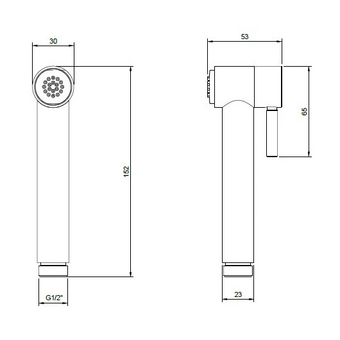  Гигиенический душ Villeroy & Boch Universal TVD000607004K5 