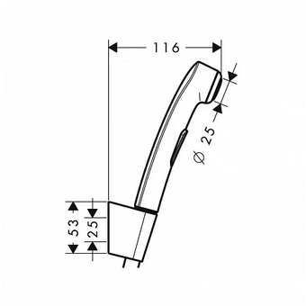  Гигиенический душ Hansgrohe 96907000 