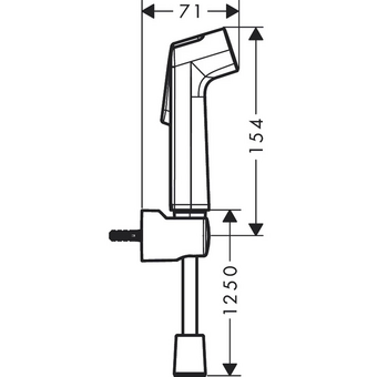  Гигиенический душ HANSGROHE 29234000 