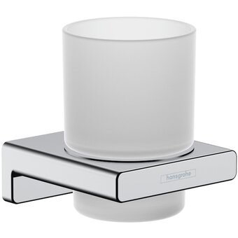  Стакан для зубных щеток AddStoris Hansgrohe 41749000 хром 