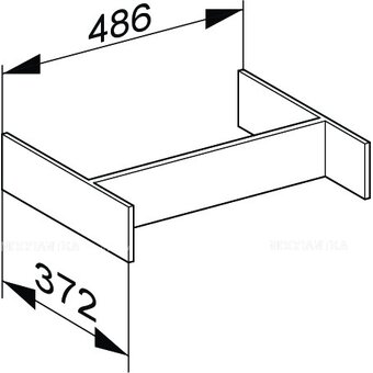  Внутренний разделитель KEUCO Edition 31599030000 