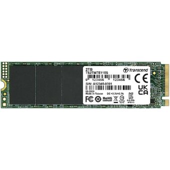  SSD Transcend TS2TMTE115S 2TB PCI-E 3.0 x4 115S M.2 2280 0.2 DWPD 