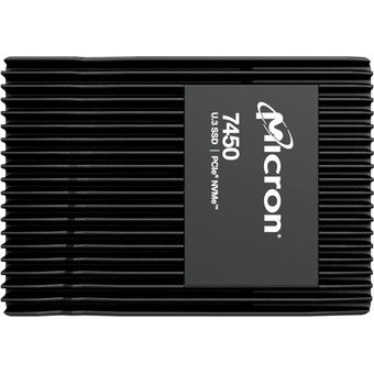  SSD Crucial Micron 7450 Pro MTFDKCC1T9TFR-1BC1ZABYYR, 1920GB, U.3(2.5" 15mm), NVMe, PCIe 4.0 x4, 3D TLC, R/W 6800/27 