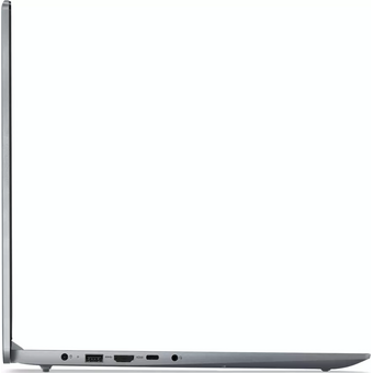  Ноутбук Lenovo IdeaPad Slim3 16IRU8 (82X80005RK) Core i7 1355U 16Gb SSD512Gb Intel Iris Xe graphics 16" IPS WUXGA (1920x1200) noOS grey WiFi BT Cam 