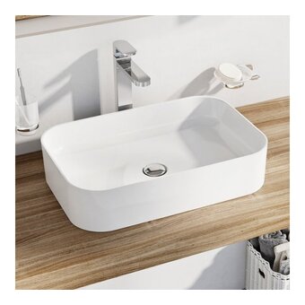  Умывальник Ravak Ceramic 550 R Slim XJX01155002 белый 