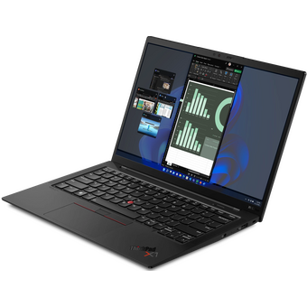  Ноутбук Lenovo ThinkPad X1 Carbon G10 (21CB006URT) Deep Black 14" WUXGA 100sRGB TS i7-1260P(2.1GHz)/32GB/512GB SSD/W11Pro 